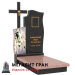 CV-073 памятник, одиночный, элитный с крестом — изображение 2