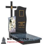 CV-073 памятник, одиночный, элитный с крестом — изображение 5