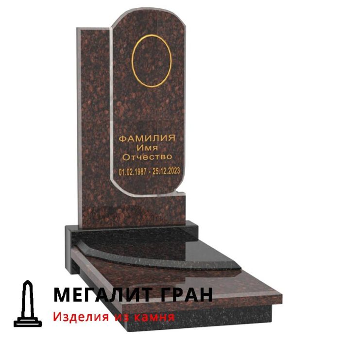 R-022 памятник одиночный, резной — изображение 11