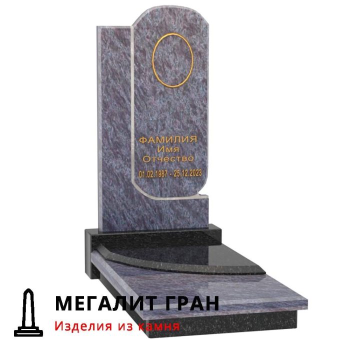 R-022 памятник одиночный, резной — изображение 6