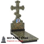 R-043 памятник одиночный, крест, резной — изображение 3