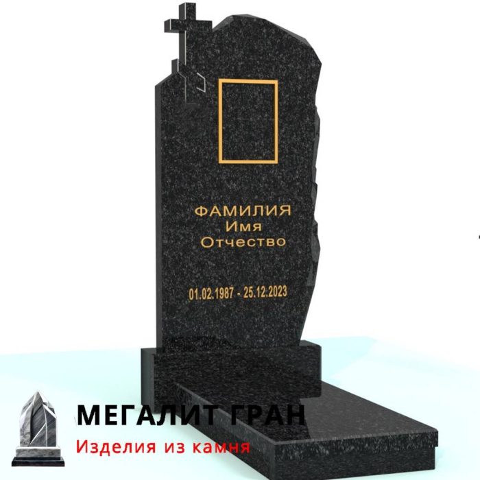 А-05 памятник одиночный, элитный с крестом — изображение 7