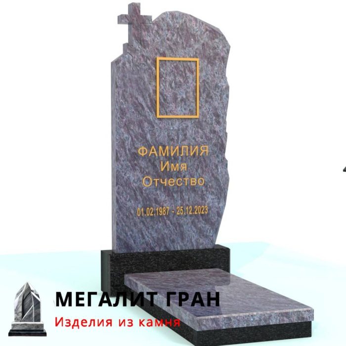 А-05 памятник одиночный, элитный с крестом — изображение 9
