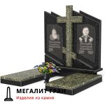 D-103 памятник двойной, комбинированный с крестом — изображение 4