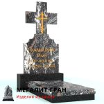 В-013 памятник одиночный, с крестом — изображение 9