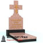 В-013 памятник одиночный, с крестом — изображение 7