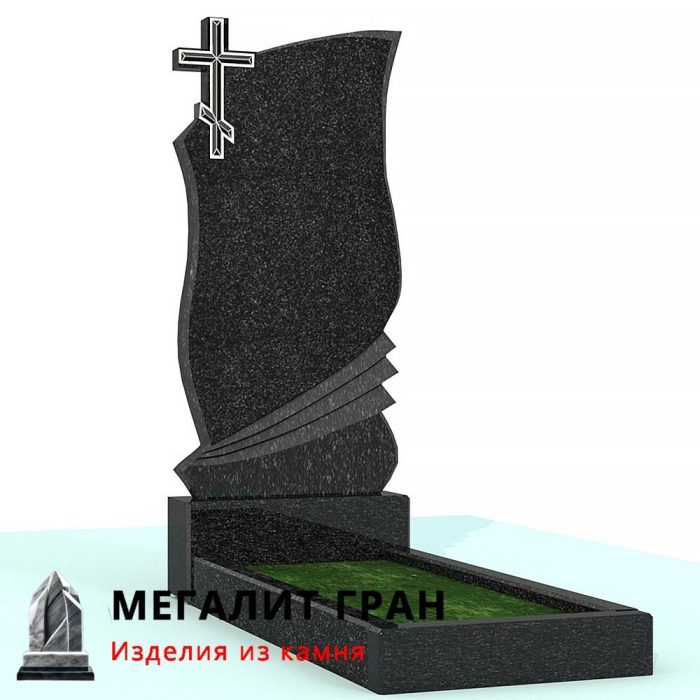 В-017 памятник, одиночный с крестом — изображение 8