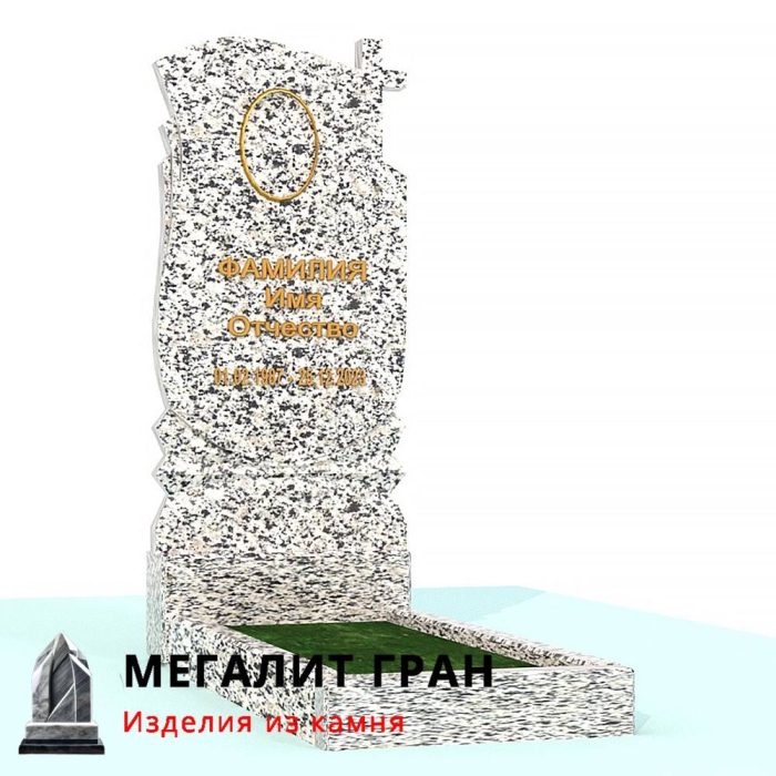 В-027 памятник, одиночный с крестом — изображение 13