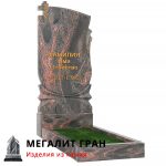 В-030 одиночный памятник с крестом — изображение 2