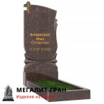 В-030 одиночный памятник с крестом — изображение 11