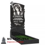 В-030 одиночный памятник с крестом — изображение 8