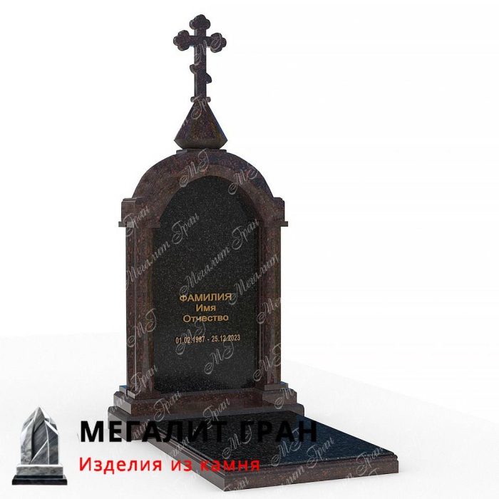 Гранитный памятник CV-06 дым