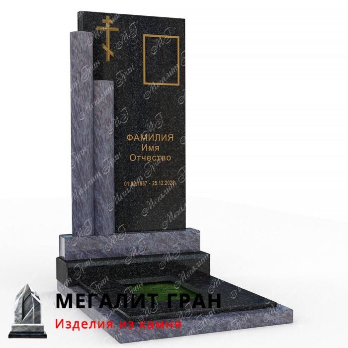 Бобруйск элитные памятники CV-09 визаж блю