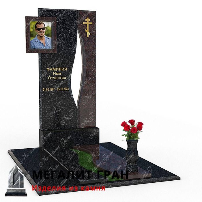 Элитные комбинированные памятники в Бобруйске
