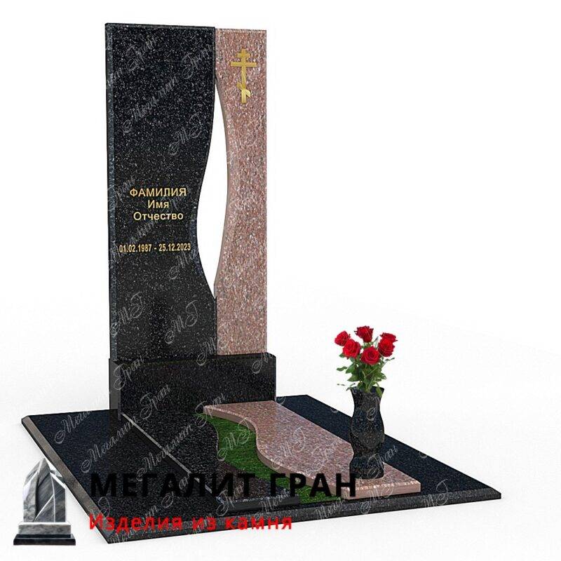 Элитные комбинированные памятники в Бобруйске