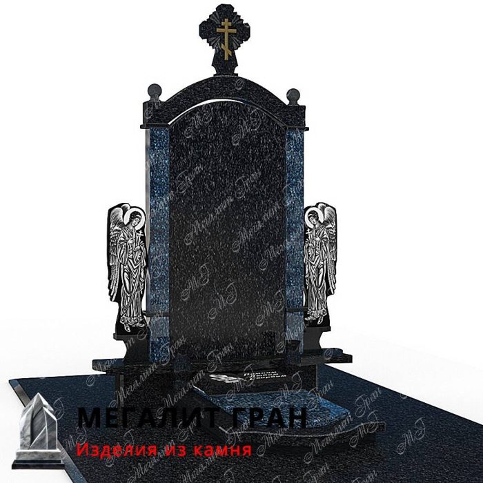 Элитный памятник с ангелами в Бобруйске