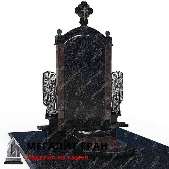 Элитный памятник с ангелами в Бобруйске