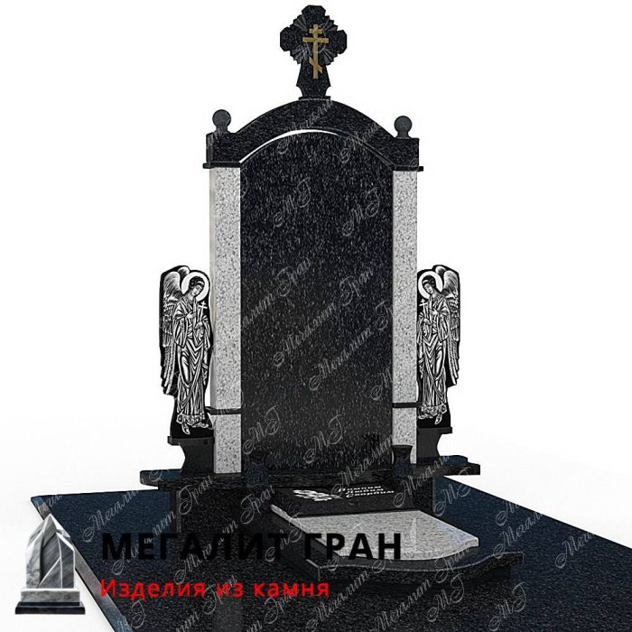 Элитный памятник с ангелами в Бобруйске