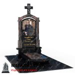 элитный комбинированный памятник с крестом в бобруйске