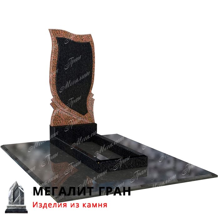Классическая модель памятника. В качестве стандартного материала используются использоваться различные виды гранитов.