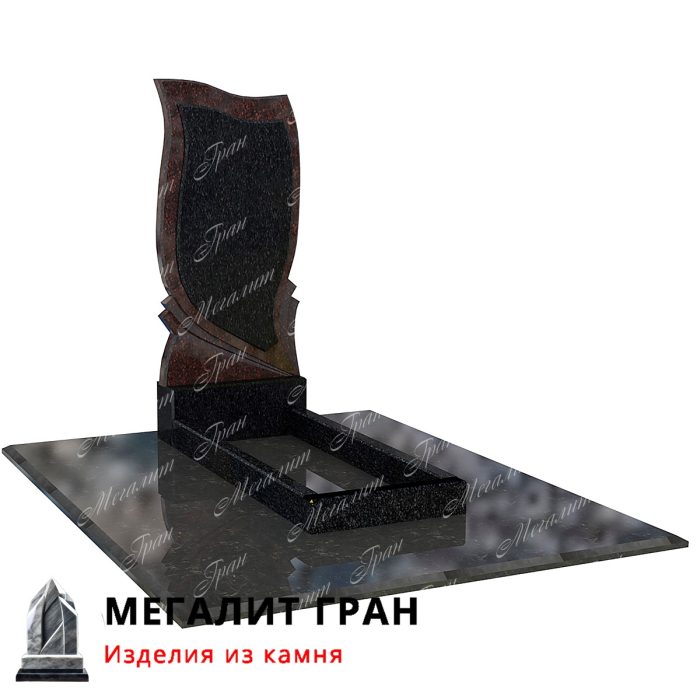 Классическая модель памятника. В качестве стандартного материала используются использоваться различные виды гранитов.