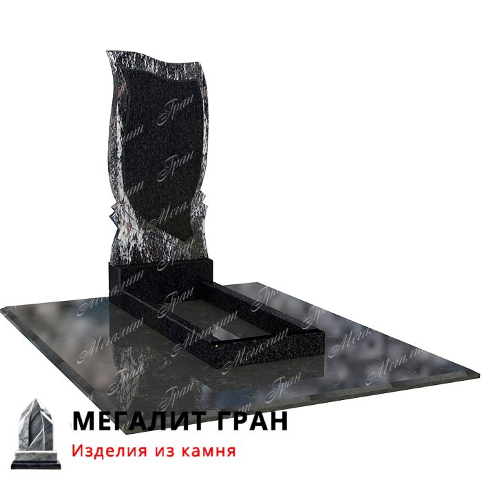 Классическая модель памятника. В качестве стандартного материала используются использоваться различные виды гранитов.