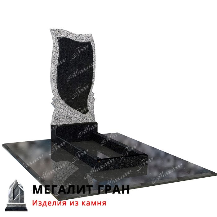 Классическая модель памятника. В качестве стандартного материала используются использоваться различные виды гранитов.
