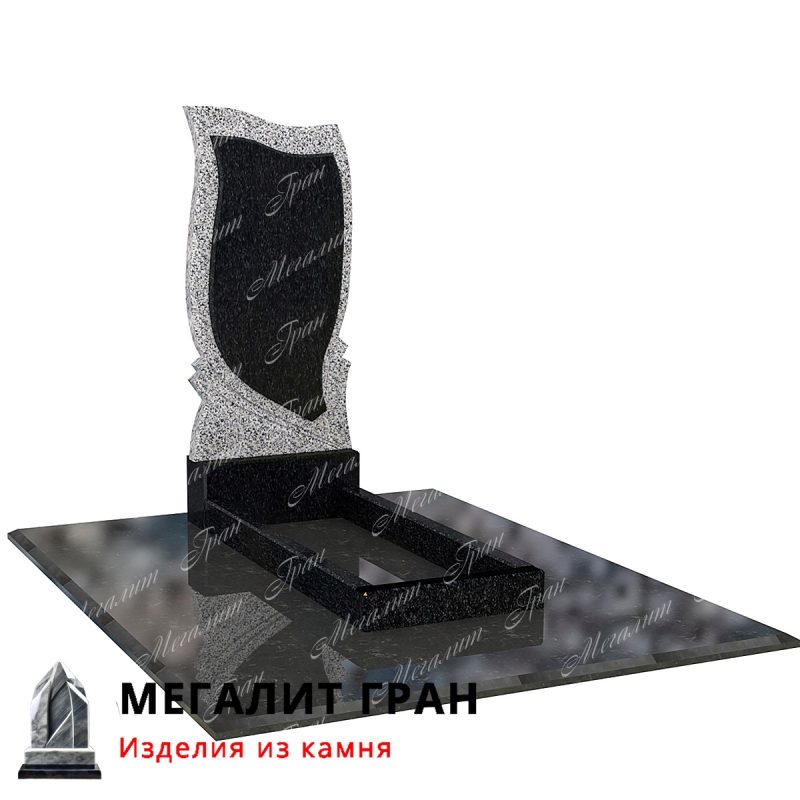 Классическая модель памятника. В качестве стандартного материала используются использоваться различные виды гранитов.