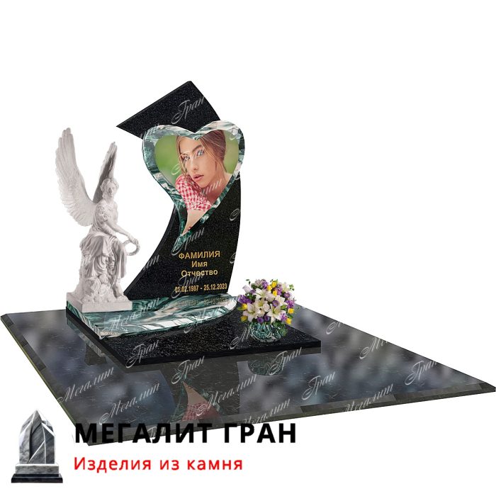 Все элементы памятника гармонично сочетаются друг с другом и создают впечатление целостности и завершенности